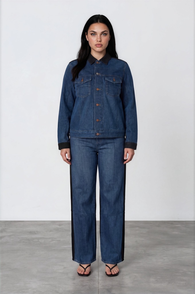 Baggy jeans unisexe UPCYCLING METHODS TNFW