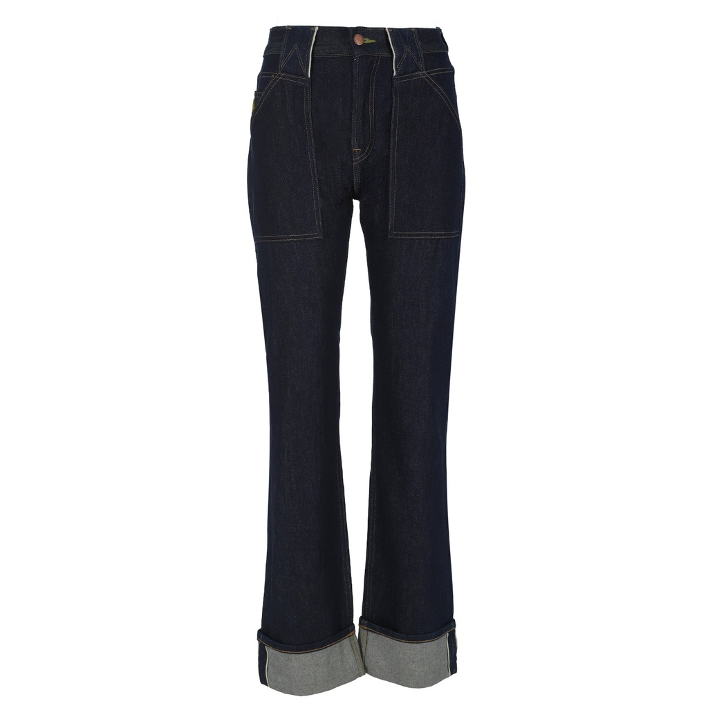 Straight  unisexe selvedge avec revers en jeans Selvedge And Raw Look TNFW