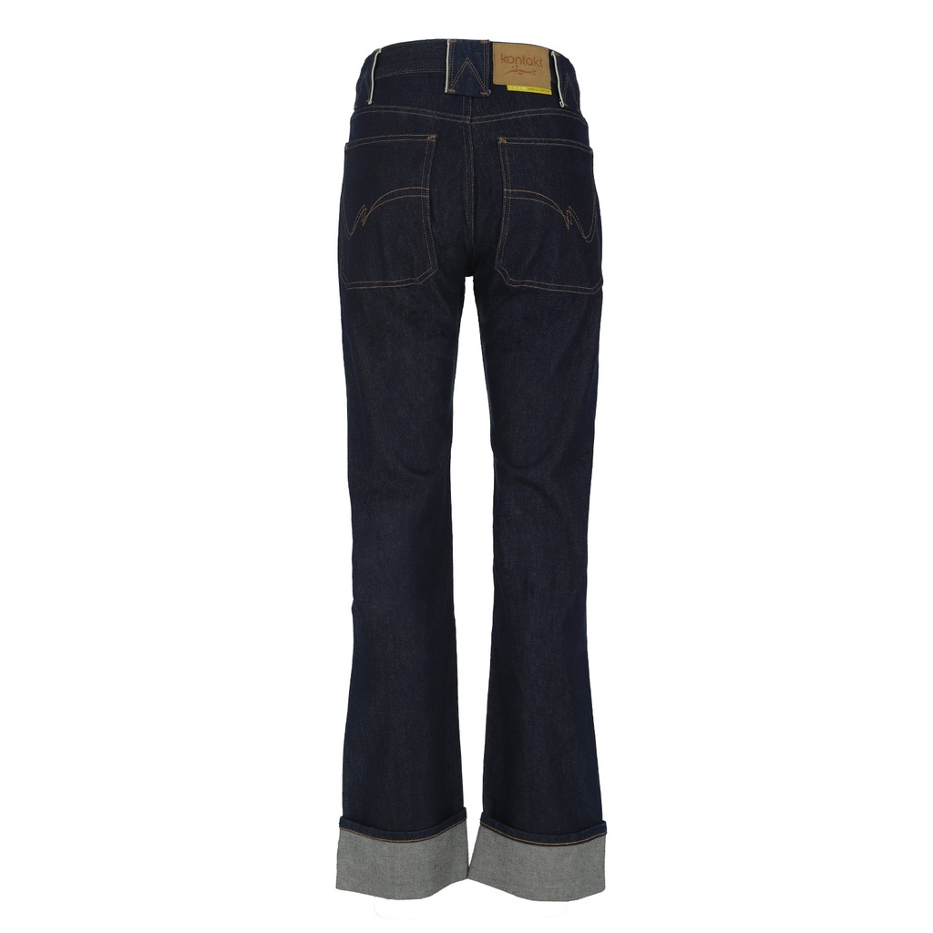 Straight  unisexe selvedge avec revers en jeans Selvedge And Raw Look TNFW