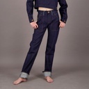 Straight  unisexe selvedge avec revers en jeans Selvedge And Raw Look TNFW