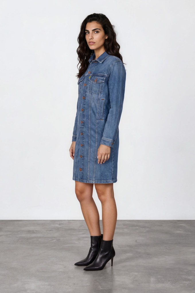 Jacket &amp; veste oversized unisxe en jeans Modular TNFW