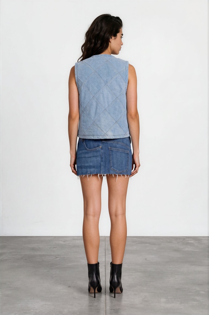 Farmla unisexe avec doublure matelassé en jeans UPCYCLING METHODS TNFW