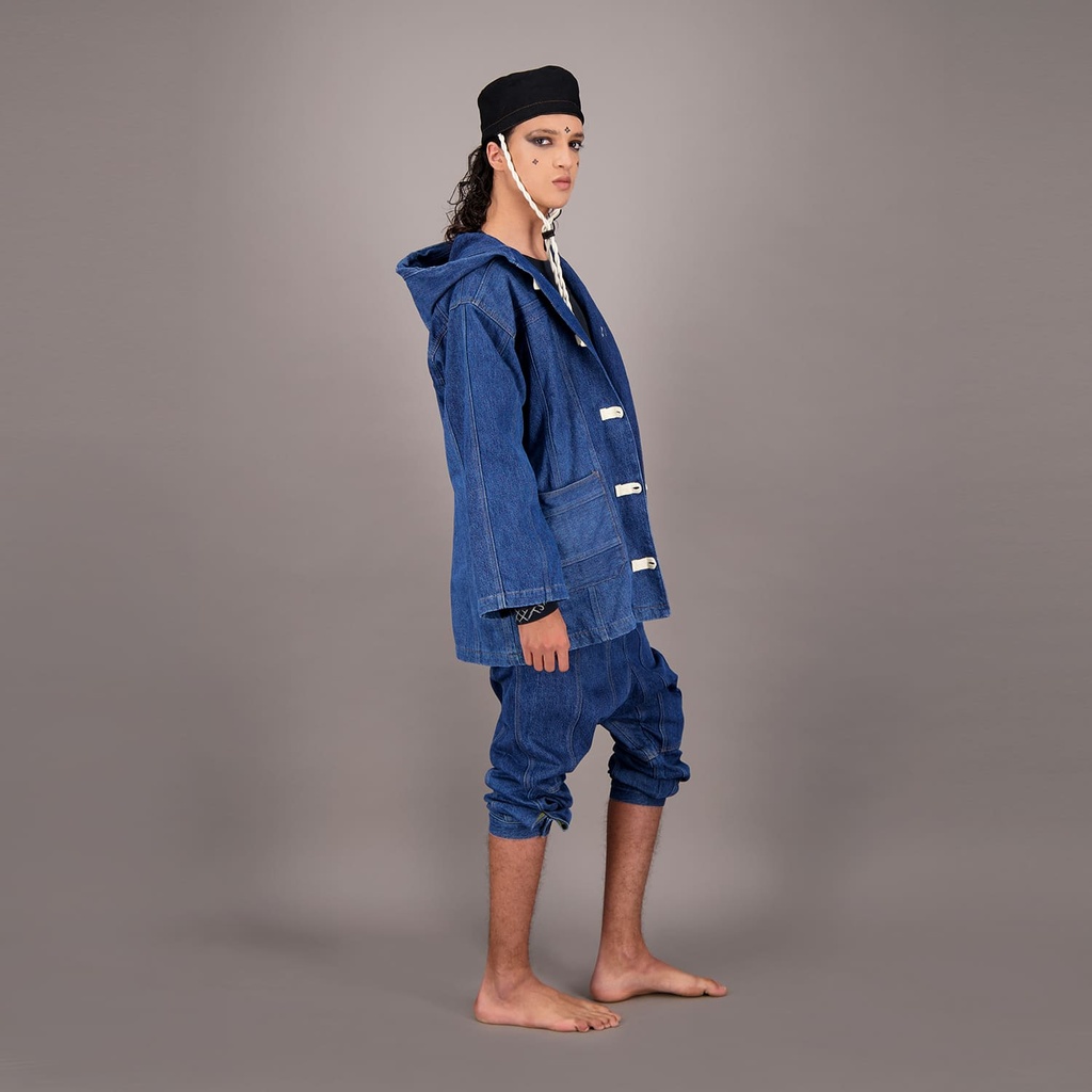 Kachabya unisexe en jeans UPCYCLING METHODS TNFW