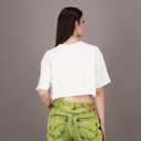 T-shirt cropped unisexe FREEDOM  Selvedge And Raw Look TNFW