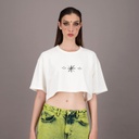 T-shirt cropped unisexe FREEDOM  Selvedge And Raw Look TNFW