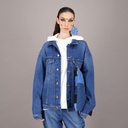 Jacket oversized / Sac unisexe en jeans Modular TNFW