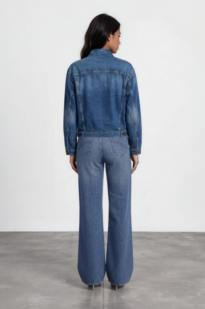 Jacket oversized / Sac unisexe en jeans Modular TNFW