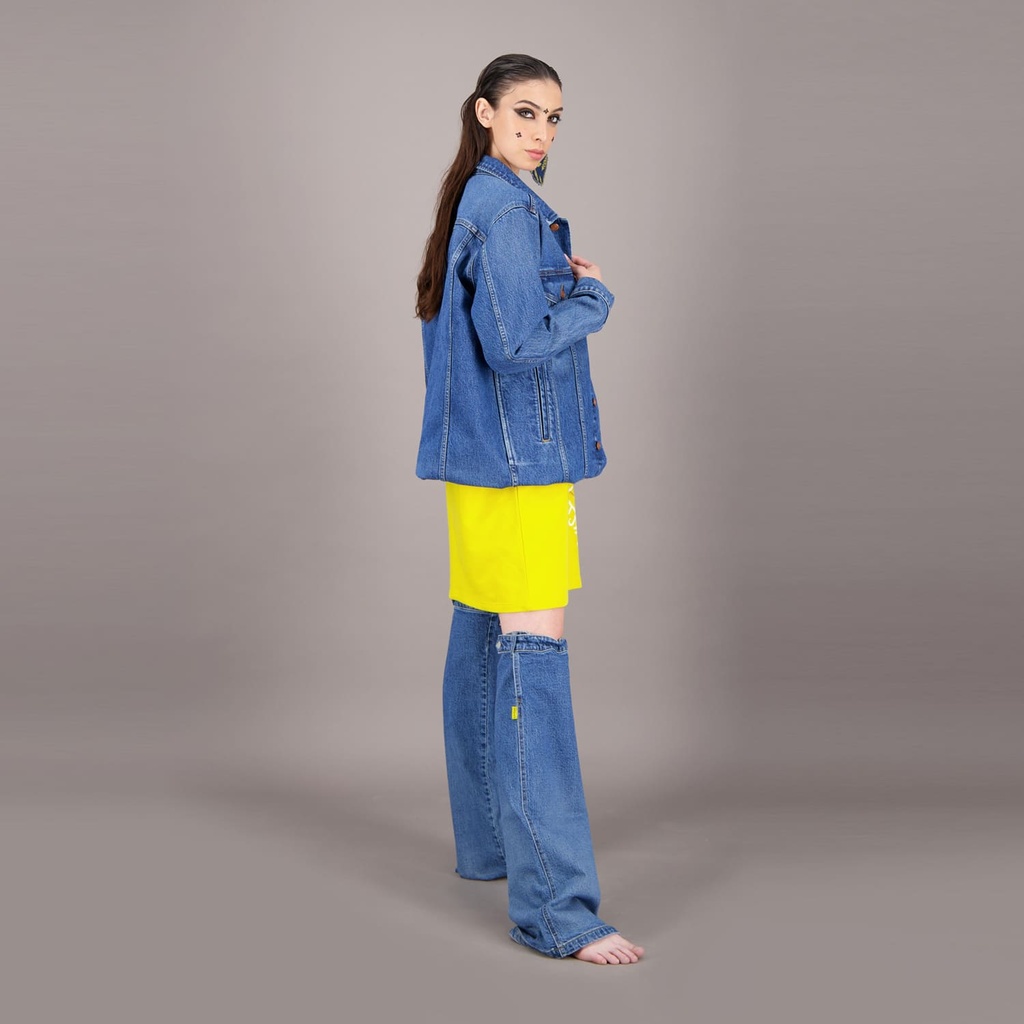 Jacket &amp; veste oversized unisxe en jeans Modular TNFW