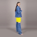 Jacket &amp; veste oversized unisxe en jeans Modular TNFW