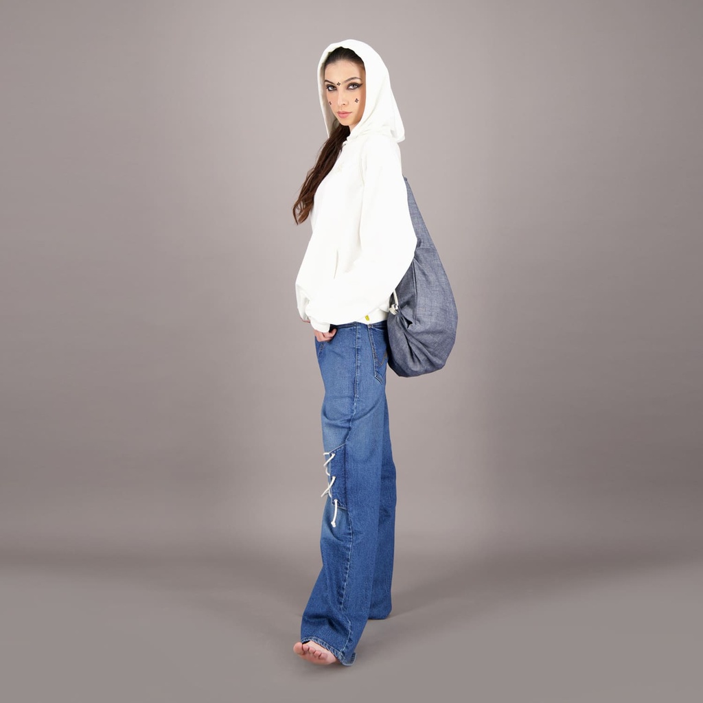 Jacket oversized / Sac unisexe en jeans Modular TNFW