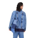 Coussin &amp; Tote bag format 60/50 en jeans Modular TNFW