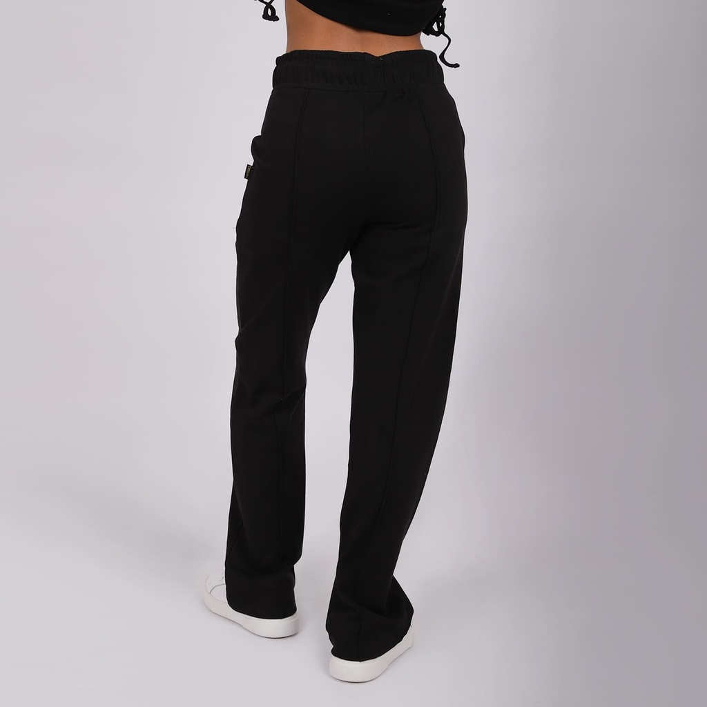 Jogger femme jambe droite  avec pin up