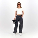 Cargo jeans femme - KAMILA