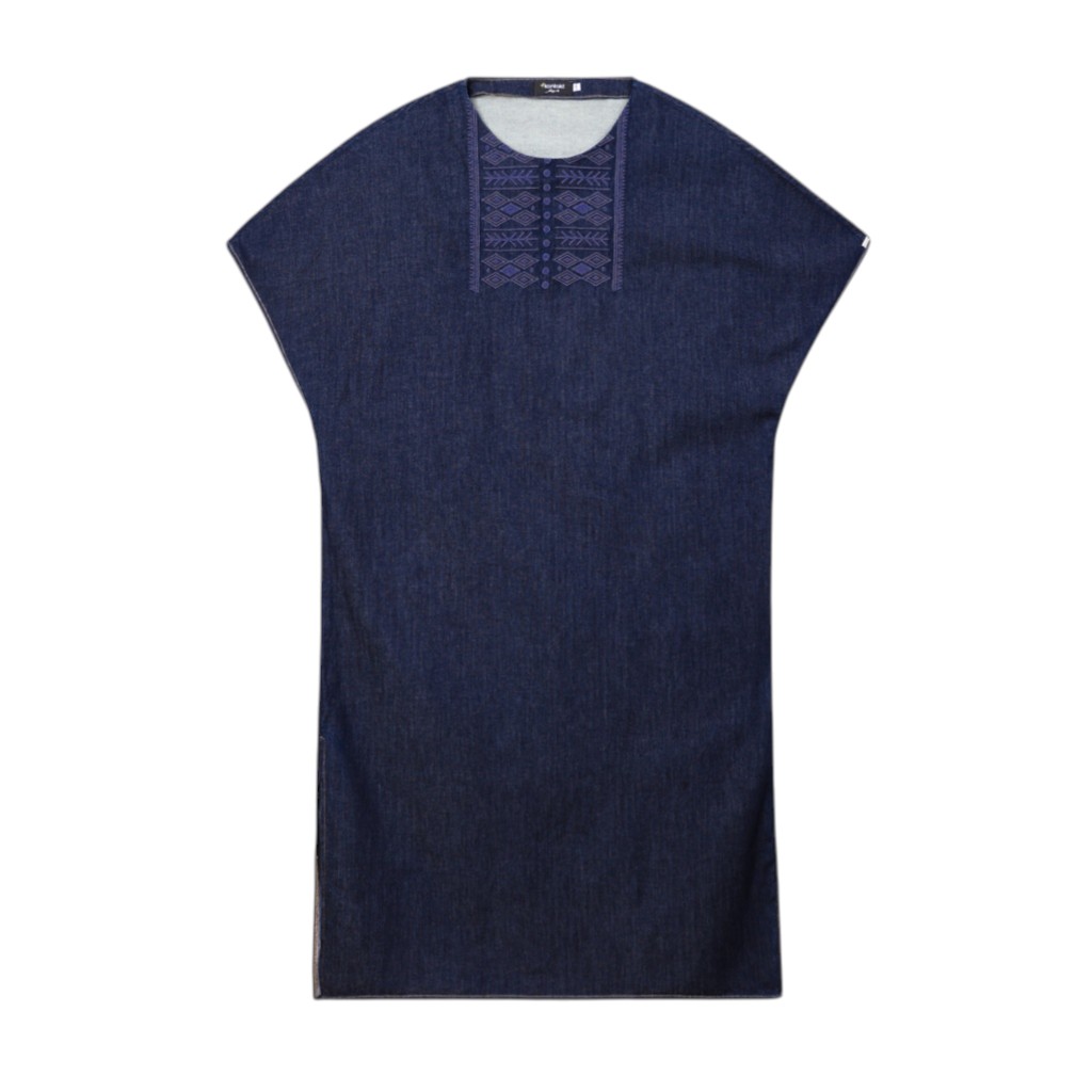 Robe jebba femme en jeans - JALILA