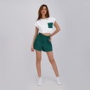 Short cargo femme en molleton