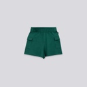 Short cargo fille en molleton