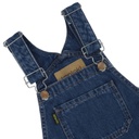 Salopette fille en jeans