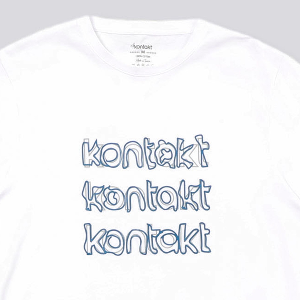 T-shirt unisexe enfant manches courtes KONTAKT TRIPLE