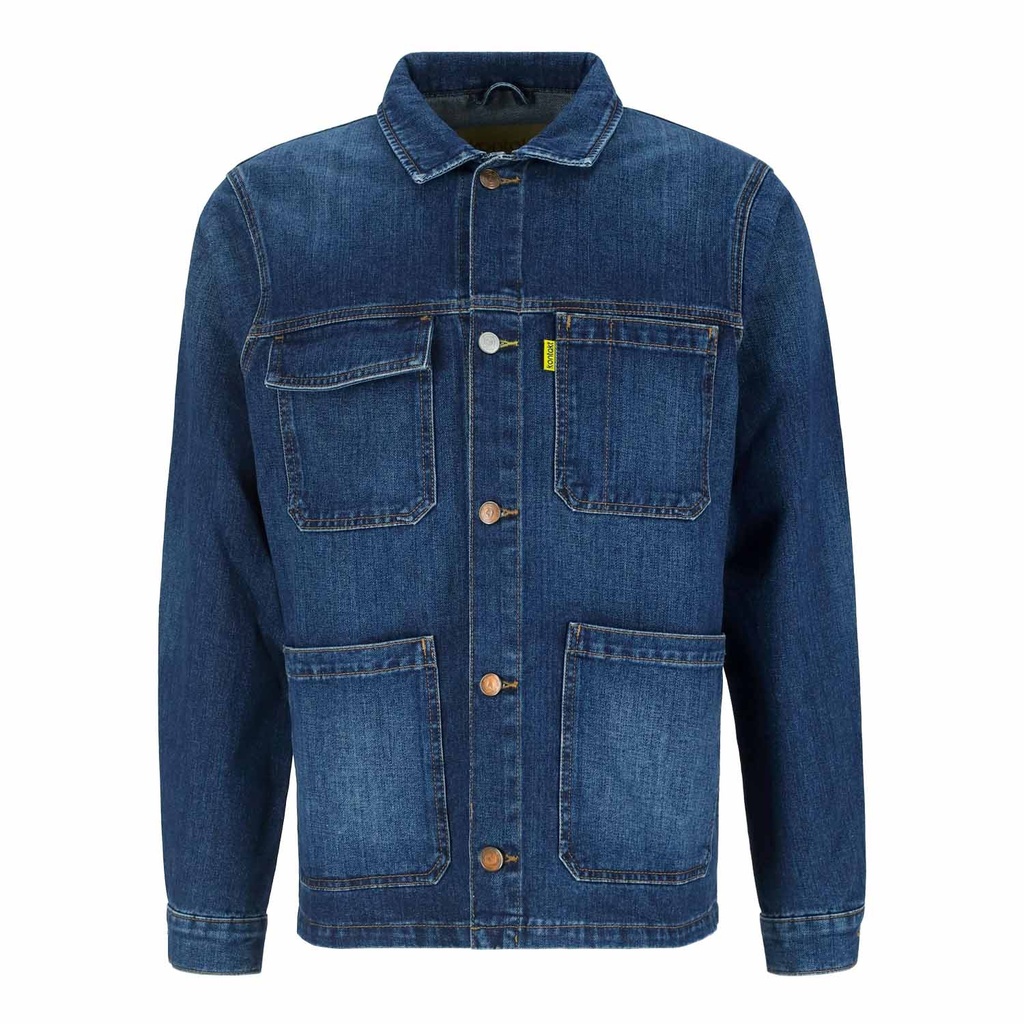 Workwear jacket homme en jeans-WAEL