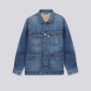 Workwear jacket homme en jeans-WAEL
