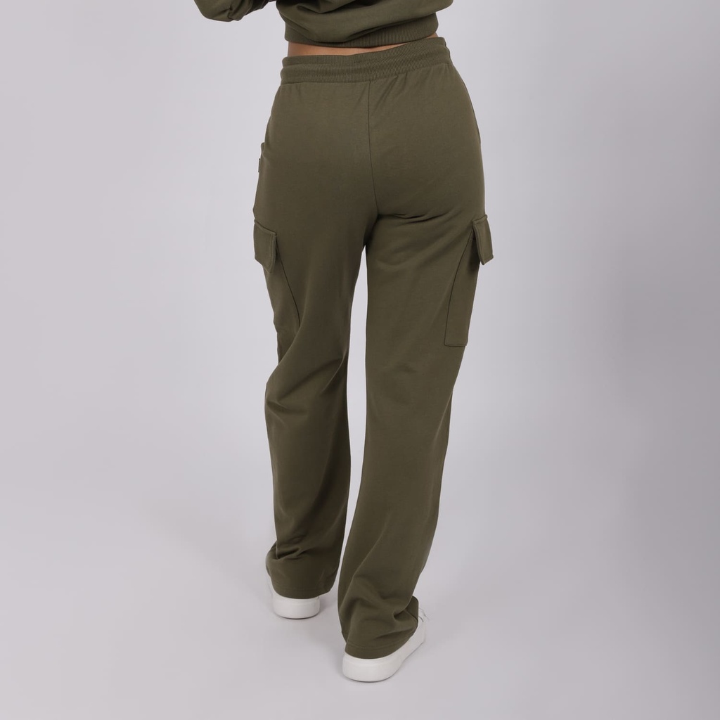 Jogger cargo femme jambe droite