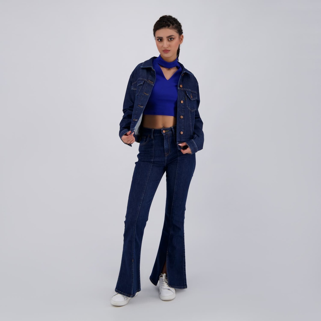 Regular jacket femme en jeans - KENZ