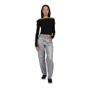 T-shirt femme manches longues col bateau