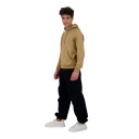 Hoodie homme manches reglan avec broderie