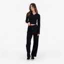 Pantalon côtelé femme wide leg