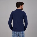 POLO HOMME MANCHES LONGUES AVEC BRODERIE