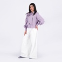 Chino wide leg femme - CHEDIA