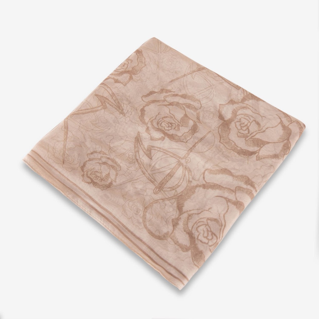 Foulard Flament &amp; fleur Beige