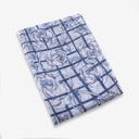 Foulard Flament &amp; fleur Bleu