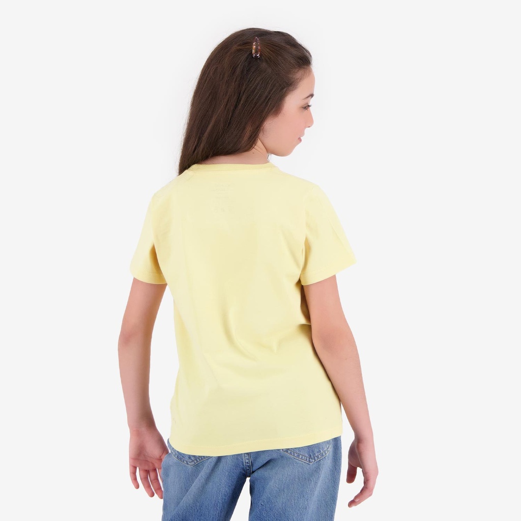 T-shirt fille manches courtes شايخين