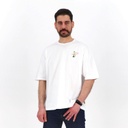T-shirt oversized unisexe adulte manches courtes سيب TROTTOIR