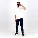 T-shirt oversized unisexe adulte manches courtes سيب TROTTOIR