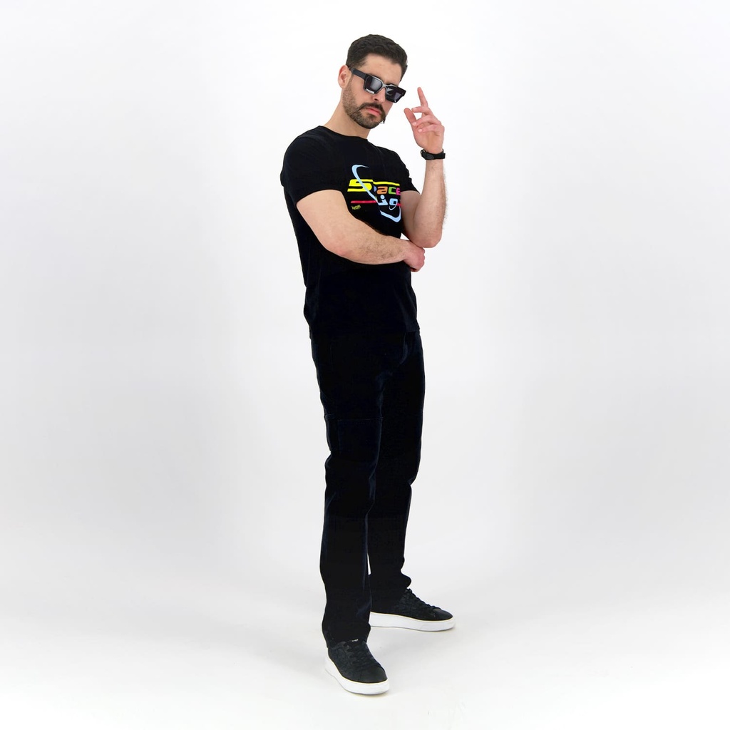 T-shirt unisexe adulte manches courtes SPACE تونس