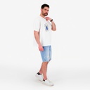 T-shirt oversized unisexe adulte manches courtes سيدي بو سعيد