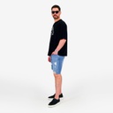 T-shirt oversized unisexe  manches courtes طبرقة