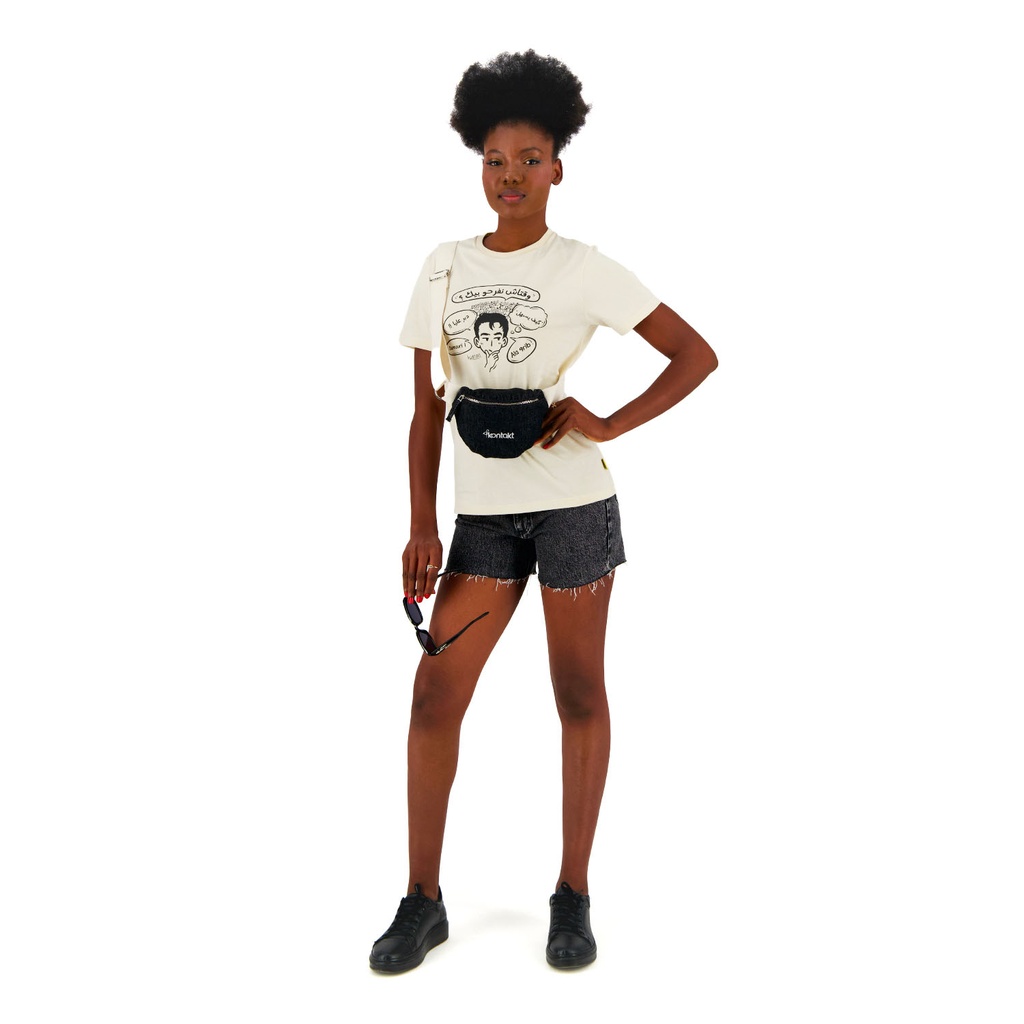 T-shirt unisexe adulte manches courtes وقتاش نفرحو بيك !
