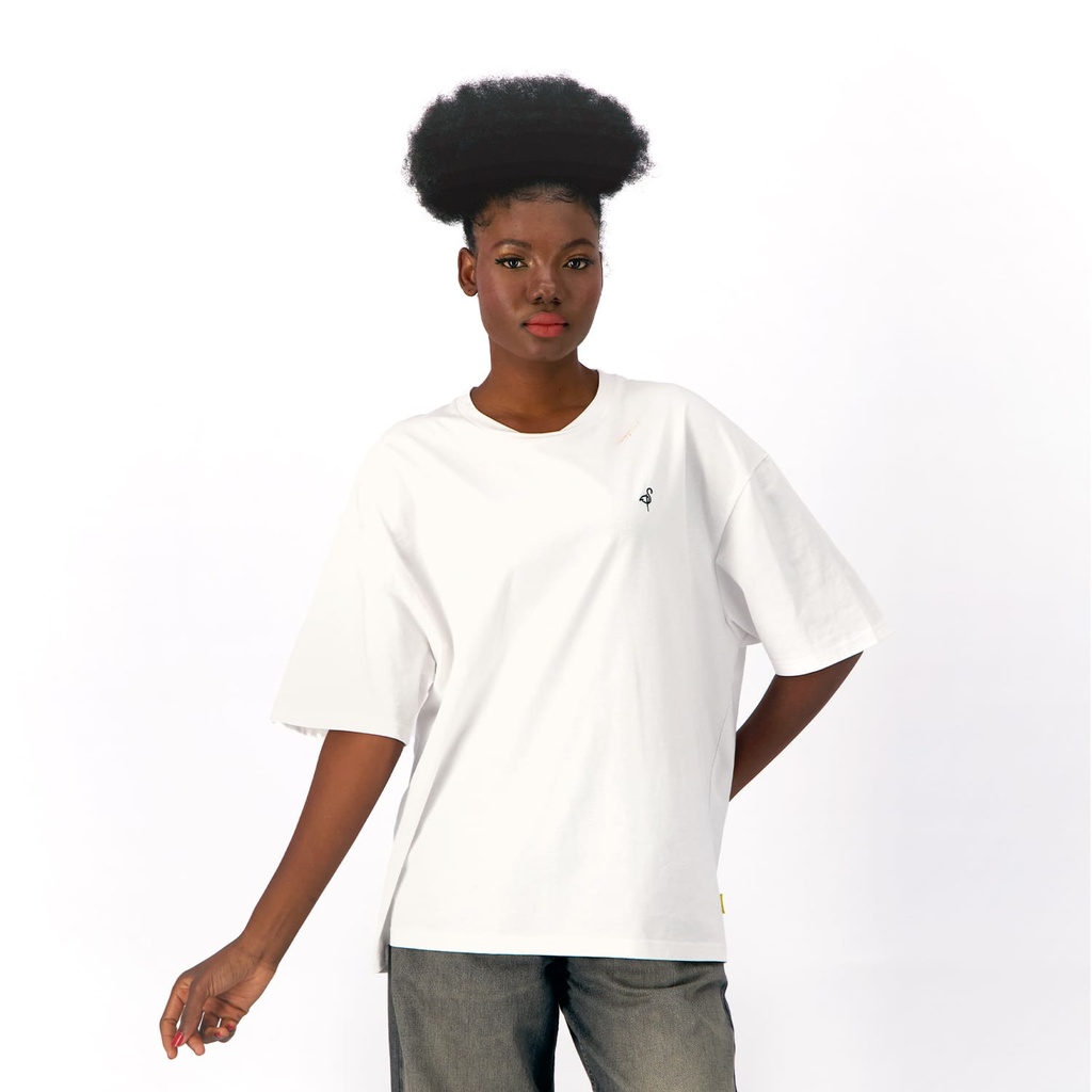 T-shirt oversized unisexe adulte manches courtes  3.0 جريدة
