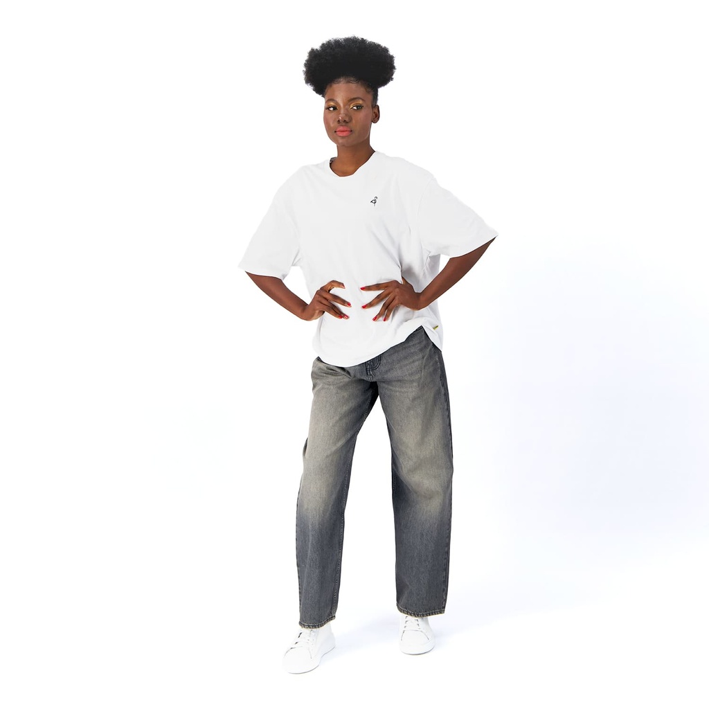 T-shirt oversized unisexe adulte manches courtes  3.0 جريدة