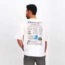 T-shirt oversized unisexe adulte manches courtes  3.0 جريدة