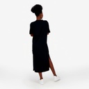 Robe maxi femme manches courtes  كان يا مكان