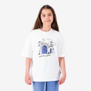 T-shirt oversized unisexe  manches courtes سيدي بو سعيد