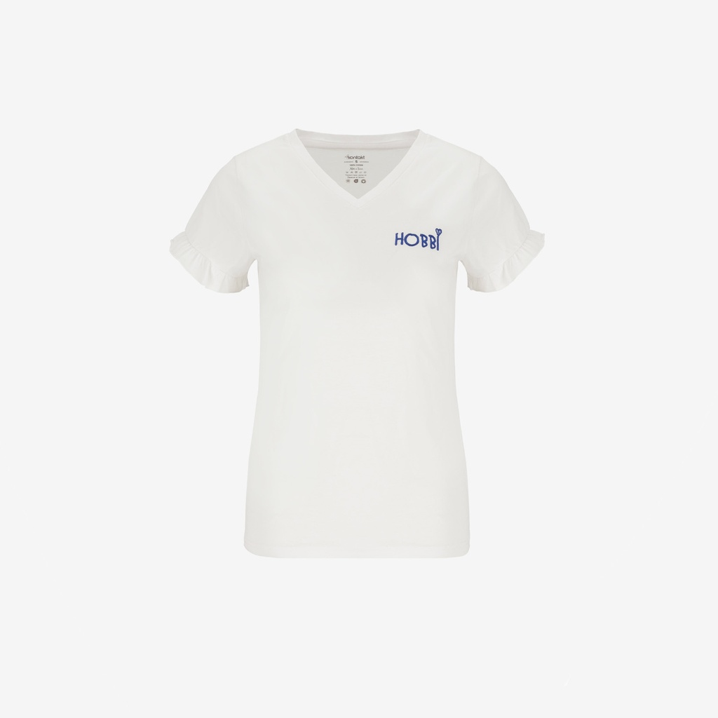 Ensemble femme manches courtes avec volant HOBBY