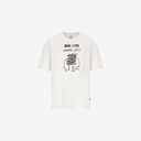 T-shirt oversized femme manches courtes I FEEL داخل بعضي
