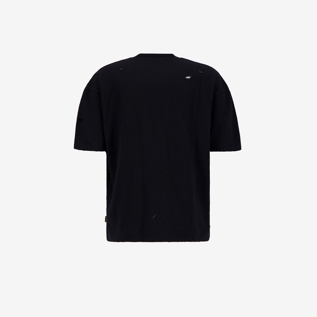 Sweat homme manches courtes avec déchirures