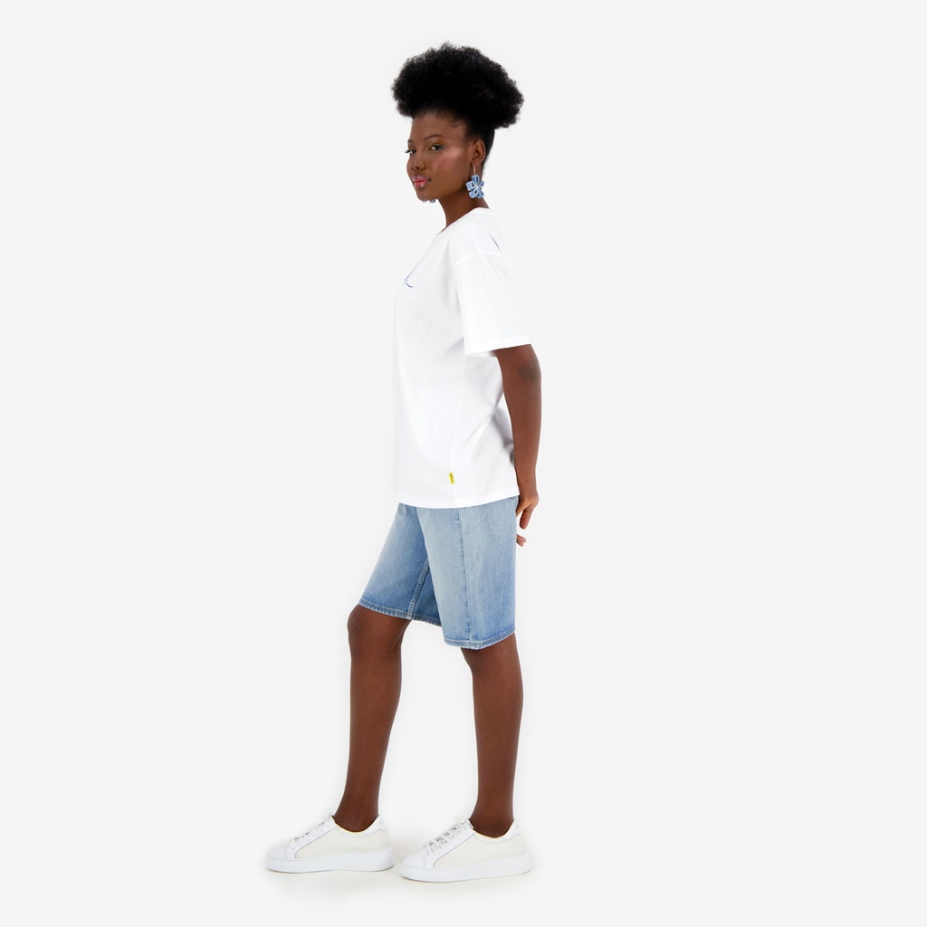 T-shirt oversized femme manches courtes حوت