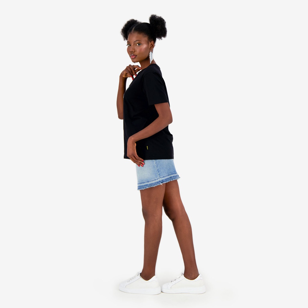 T-shirt unisexe adulte manches courtes  NO DRAMA عيشك